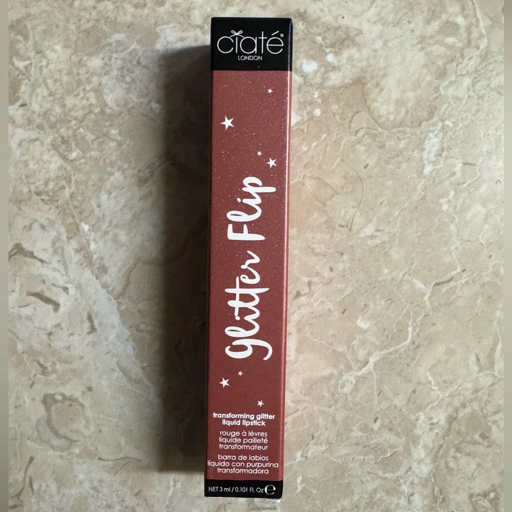 Ciate Glitter Flip Transforming Glitter Liquid Lipstick Infamous New in Box